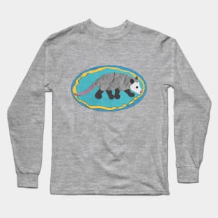 Paper Craft Opossum Long Sleeve T-Shirt